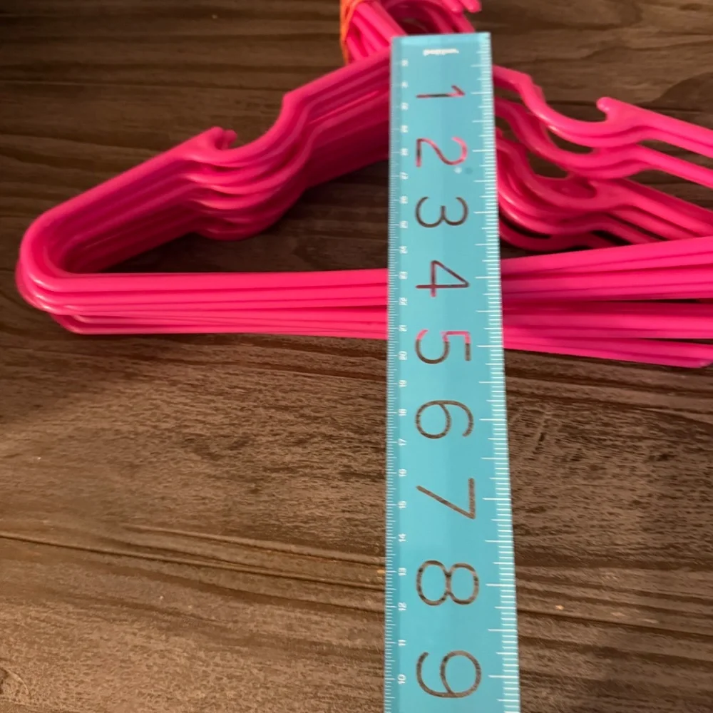 Hot Pink Mini Hangers for Baby/Infant Clothes 16 Total